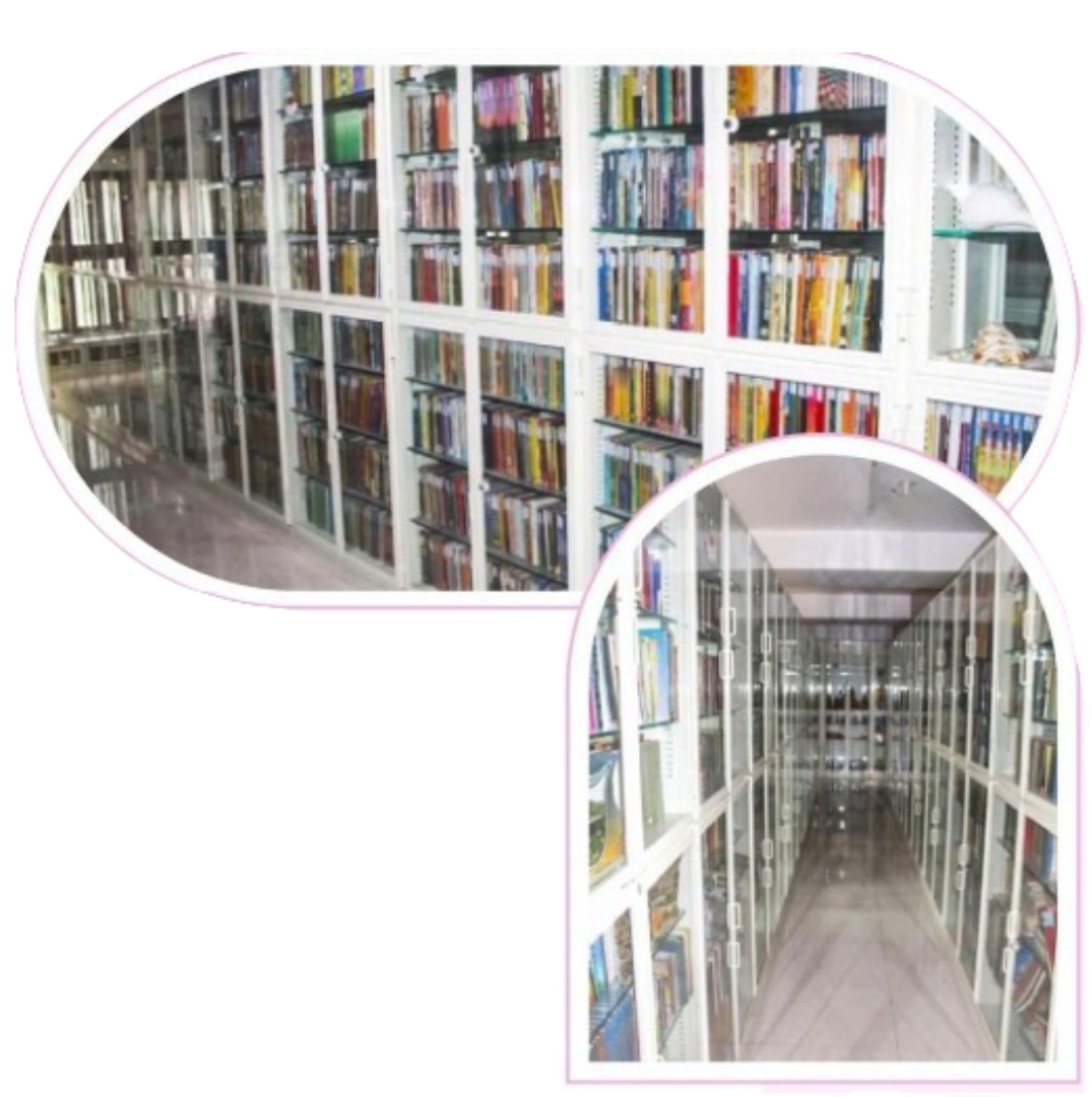 Library books collection