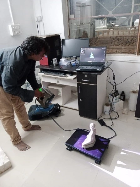 3D स्कैन और एडिटिंग